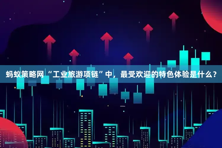 蚂蚁策略网 “工业旅游项链”中，最受欢迎的特色体验是什么？
